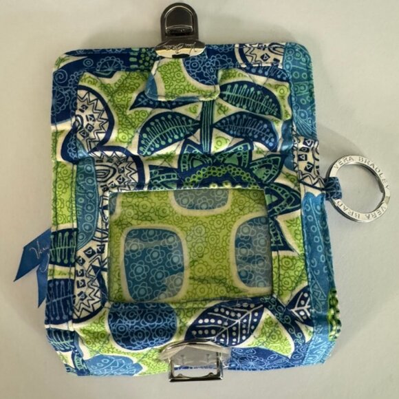 NWOT VERA BRADLEY Quick Swipe ID Case Wallet Key Ring 12425-122 Doodle Daisy B7 - Picture 6 of 6